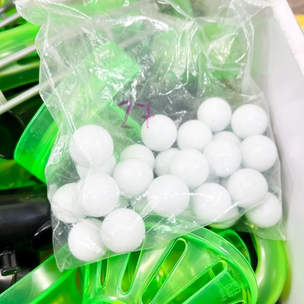 Marble Genius Marble Rails Super Set 170‎ Piece + 27 marbles - Marble Run